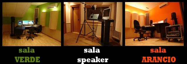 Foto sale di POST-PRODUZIONE e sala SPEAKER - SOUNDIVA (Music  & Services)